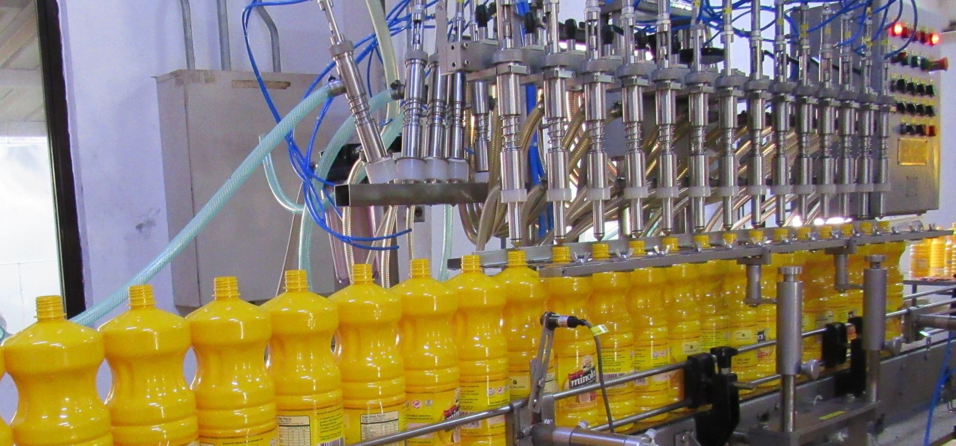 Minola cooking oil filling line